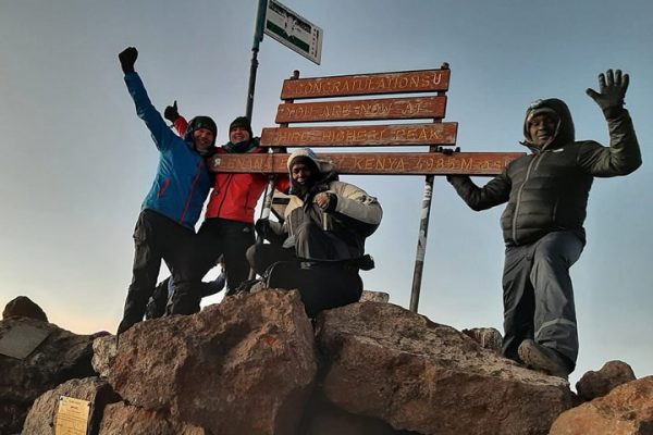 5 days Mount kenya Climb
