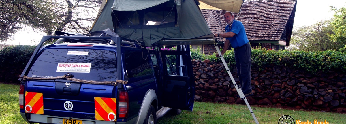 Car Rental With Rooftop Tent in Kenya Bushtroop Safaris